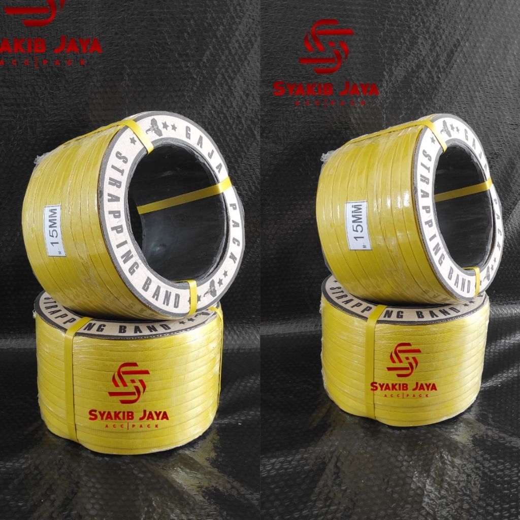 

Tali klem Strapping band 15mm/12mm 7kg Kualitas Terbaik