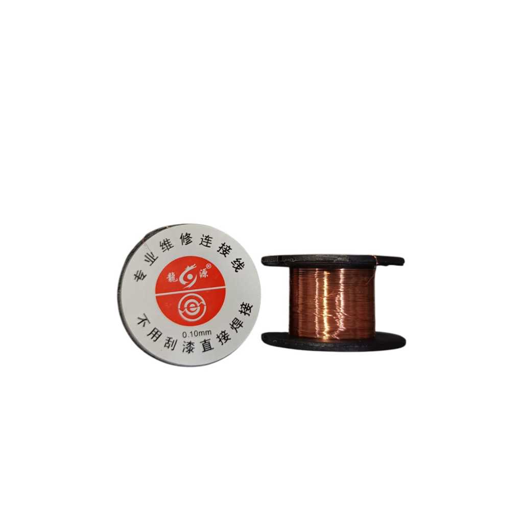 Kawat Kabel Jumper Wire Tembaga Email Copper Jump Mesin 0.10mm