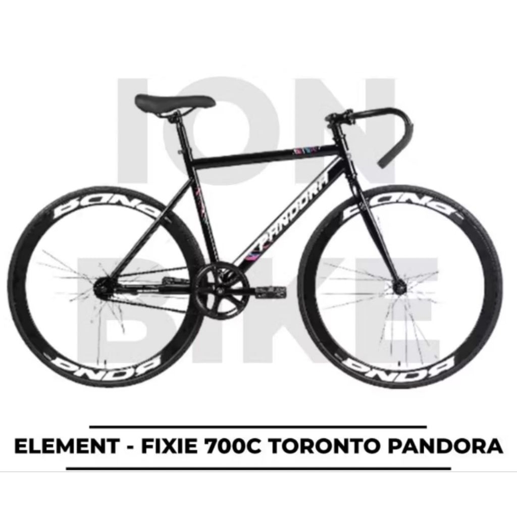 fixie PANDORA dropbar torpedo/sepeda pandora stang balap