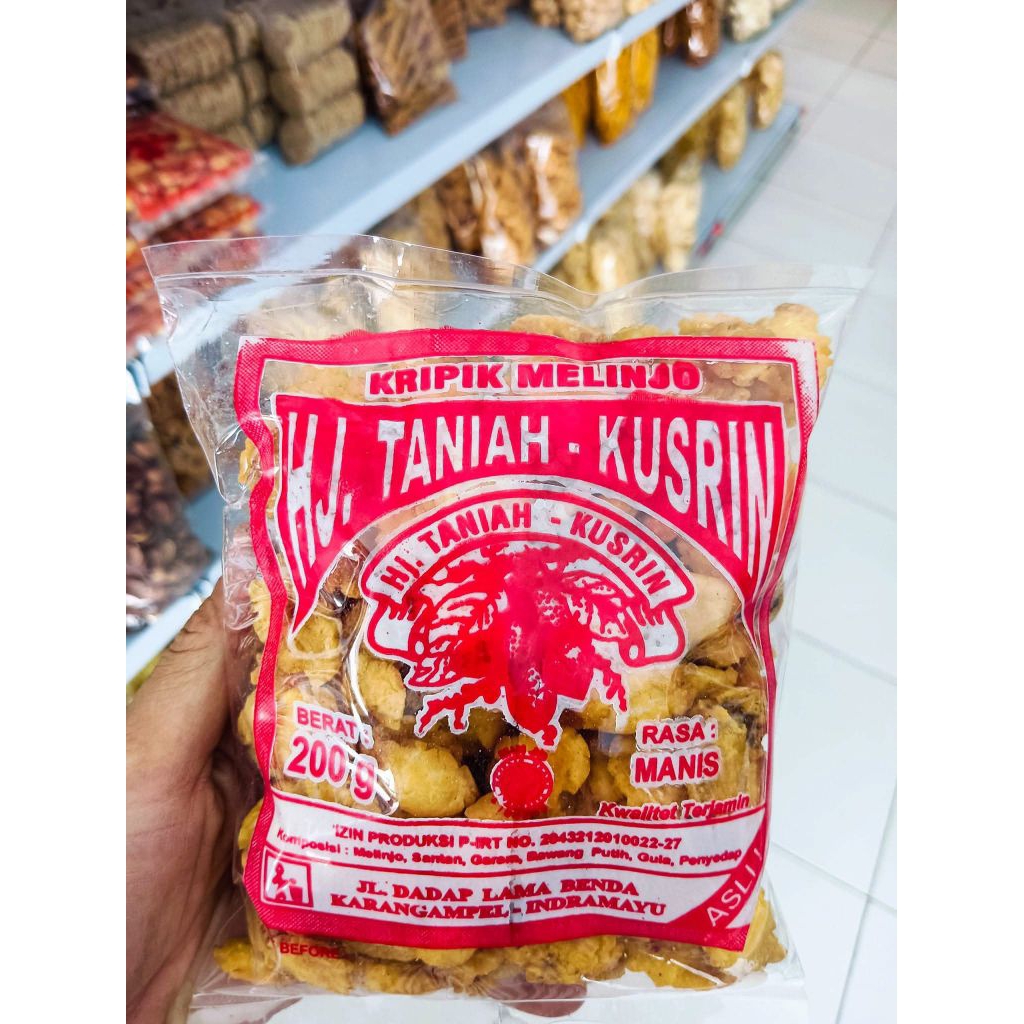 

Emping Melinjo hj Taniah 200 gr