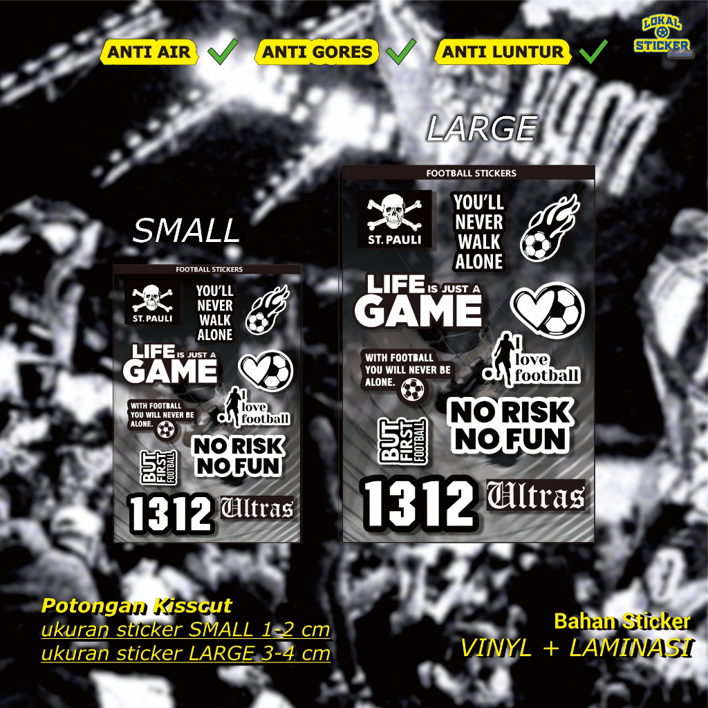 

STIKER SUPORTER Vinyl Premium – Sticker HP, Laptop, Helm, Motor, Anti Air, Awet, Keren