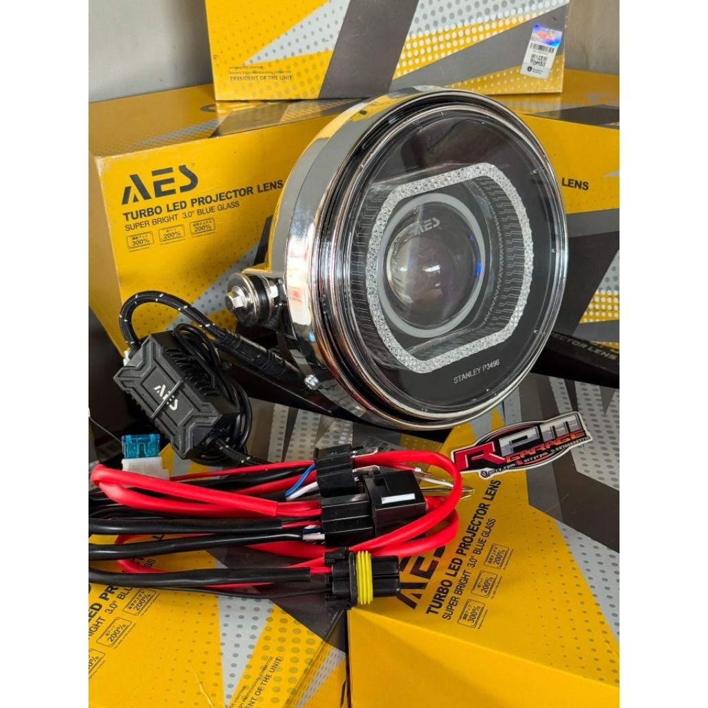 Lampu biled AES turbo gen2 3inc Ninja R SS