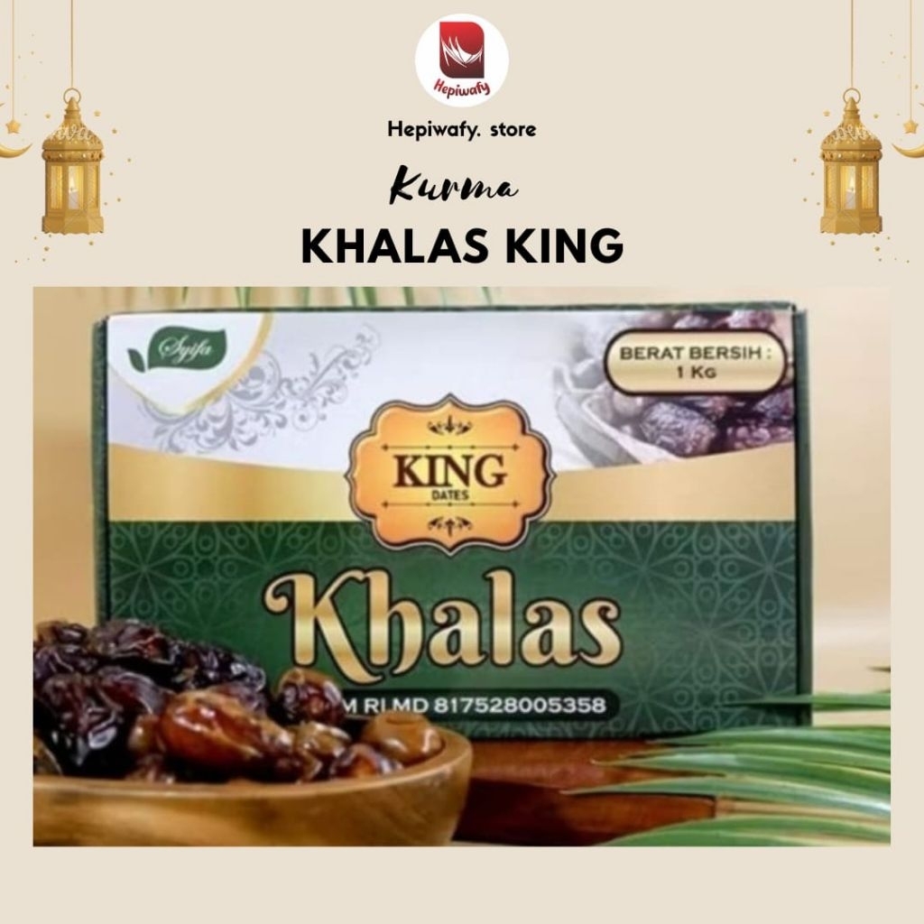 

KURMA KHALAS KING 1 kg