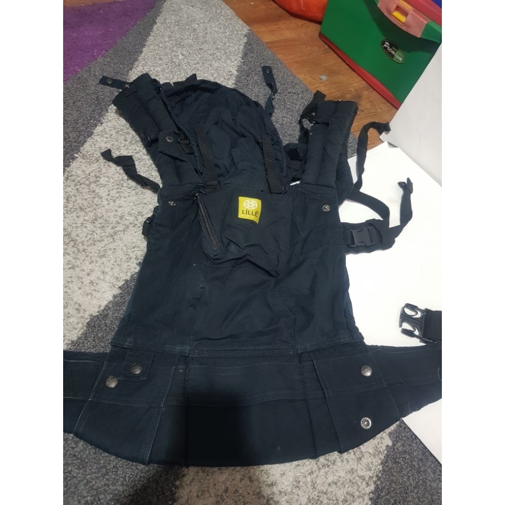 gendongan bayi m shape mshape Lillebaby lille baby carrier black