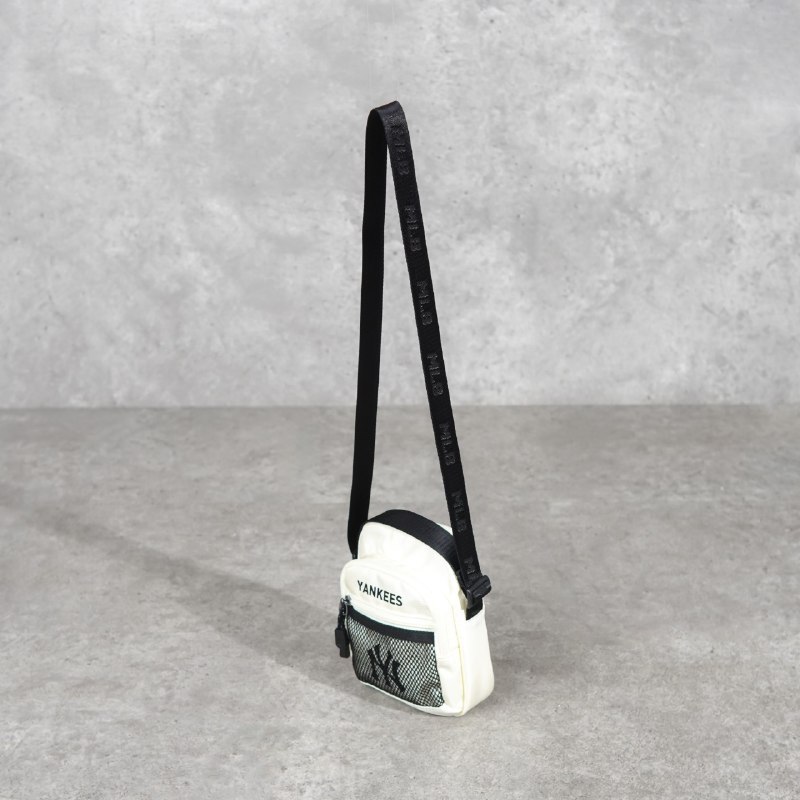 Tas MLB NY YANKEES BLACK CREAM SHOULDER BAG 100% ORIGINAL