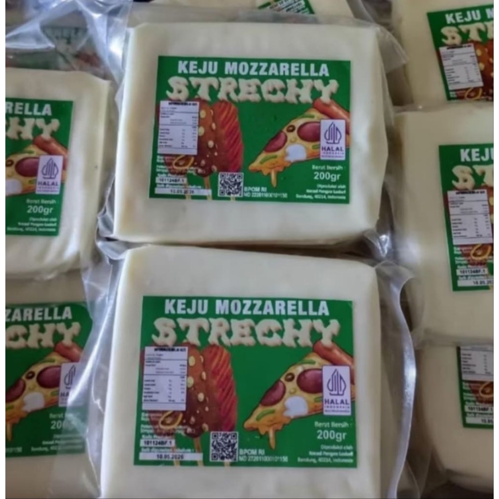 

Mozzarella stretchy hijau 1kg