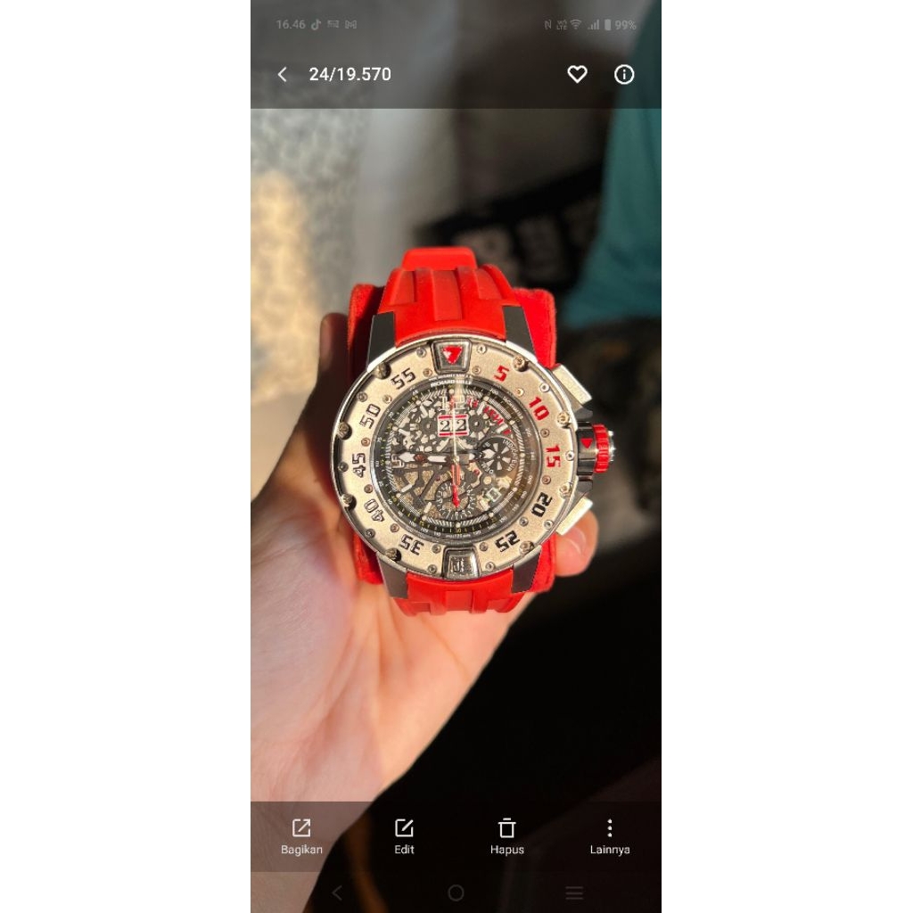 jam tangan clone / swiss eta RM 25-01