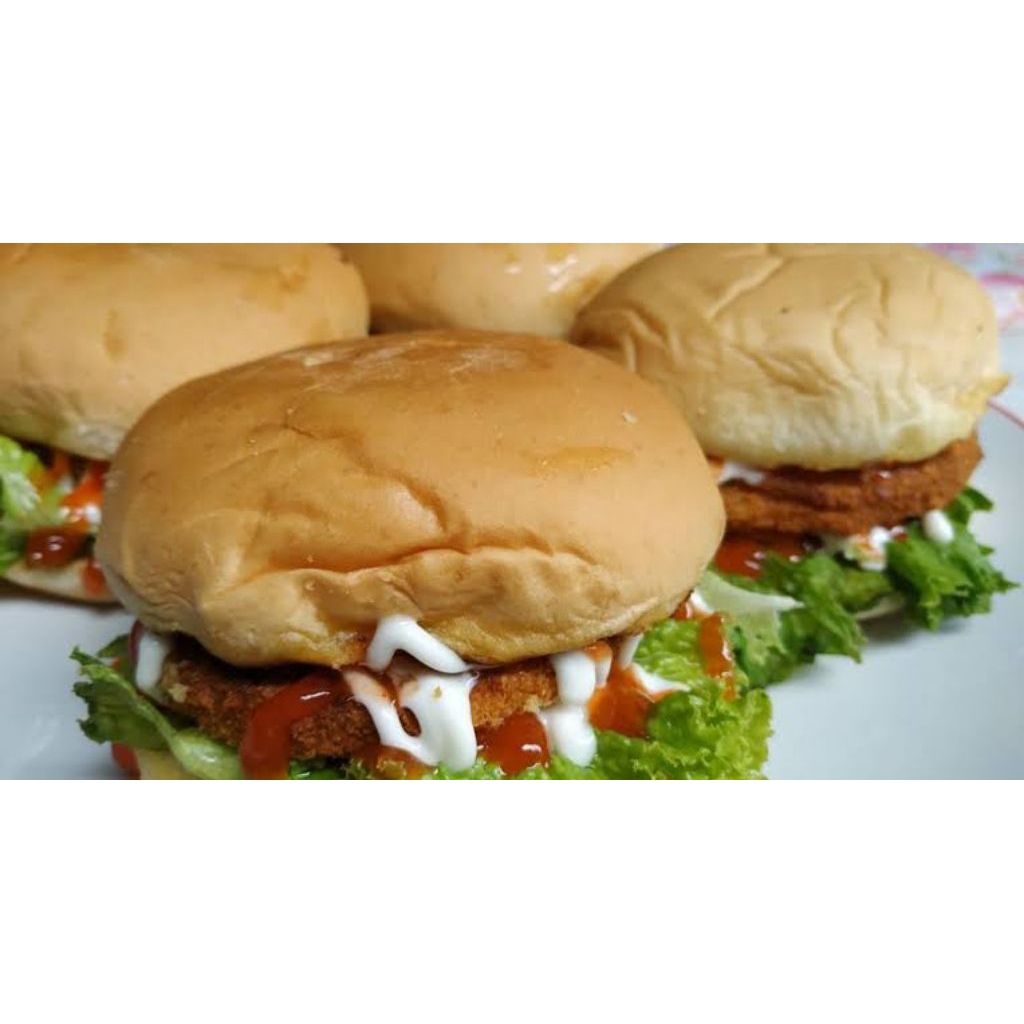 

Chicken Burger / Burger Ayam (Makanan Siap Saji)