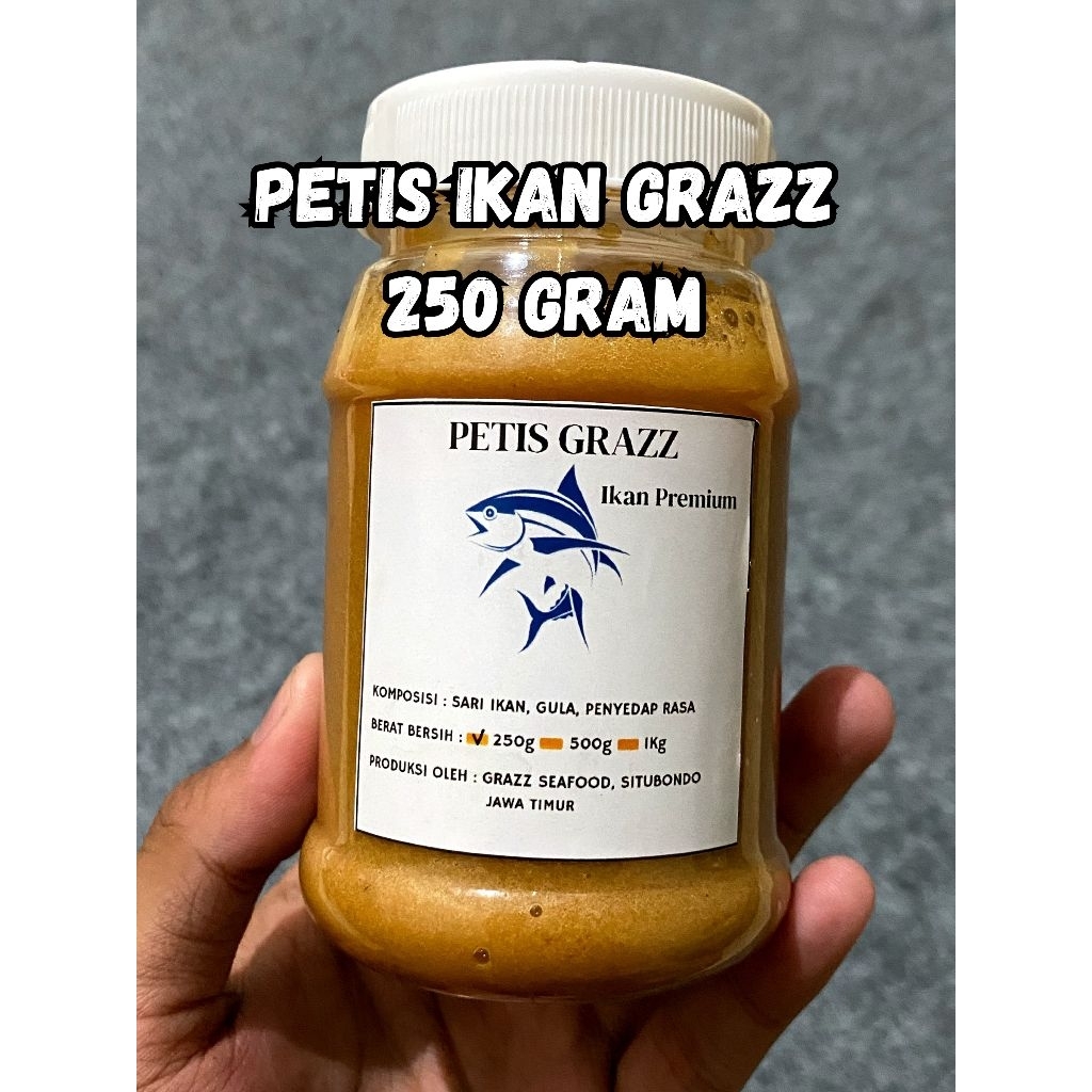 

Petis Ikan Tuna Grazz 250 Gram || Buat Rujak dan Sambal
