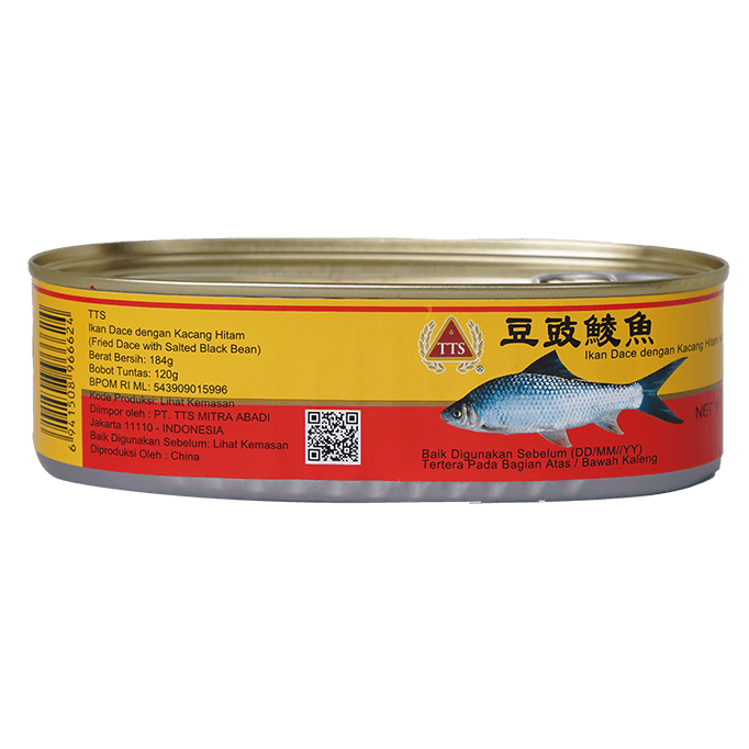 

TTS FRIED DACE WITH SALTED BLACK BEANS 184GR