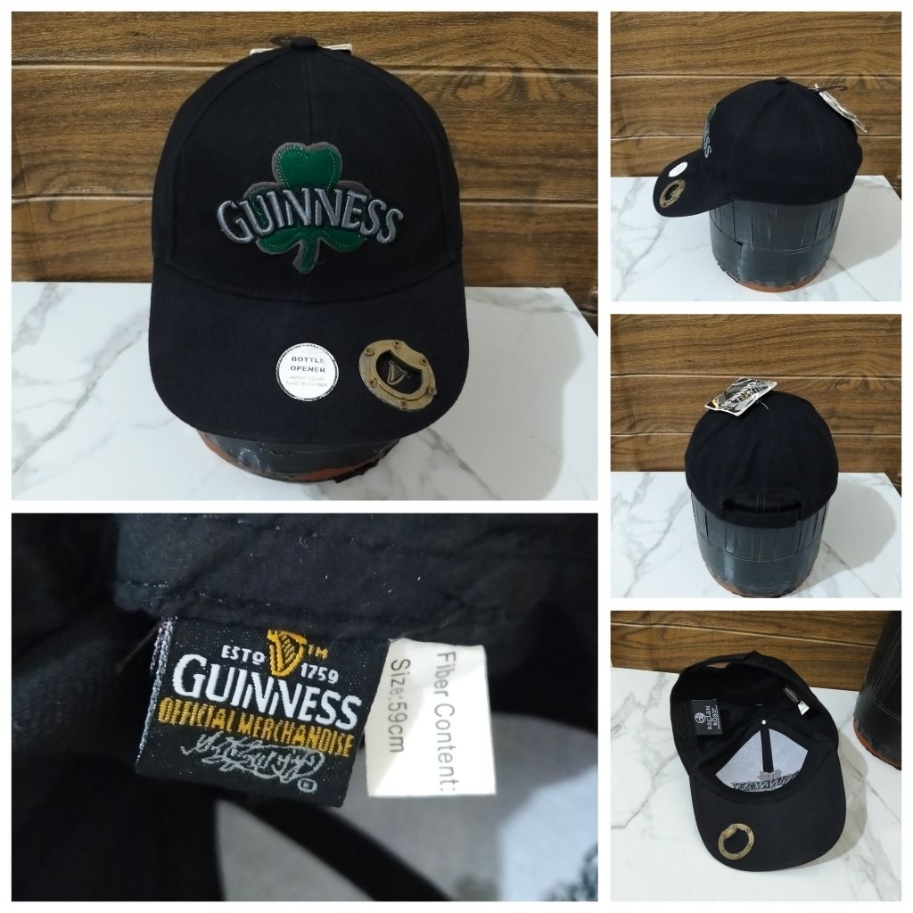 TOPI SECOND CAP GUINNESS