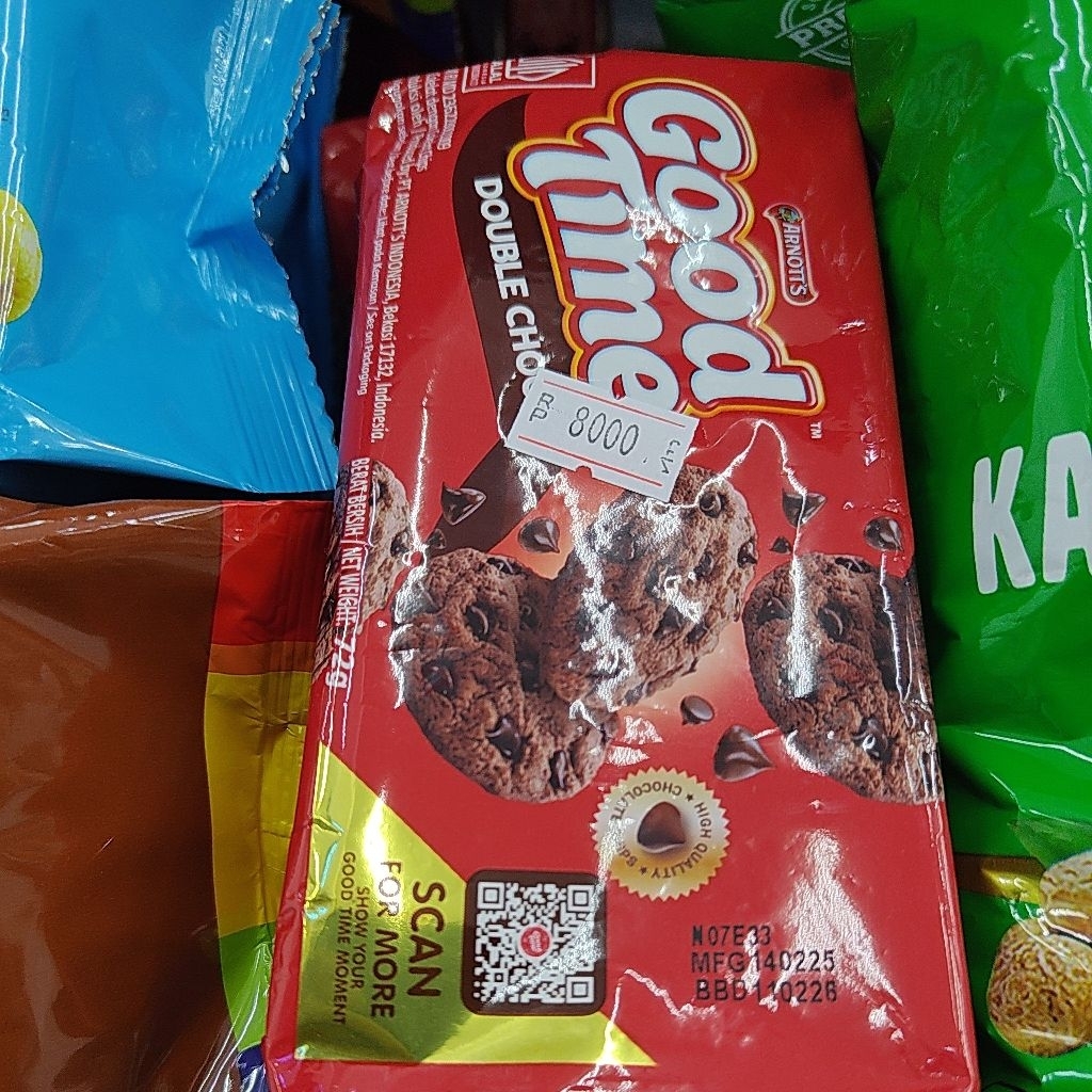 

good time double choc 72gr