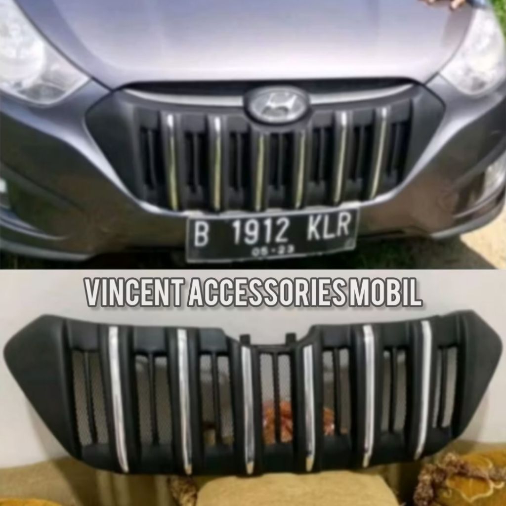 Front Grille | Grill Depan Hyundai Tucson Tahun 2009 2010 2011 2012 2013 2014 Model Prado