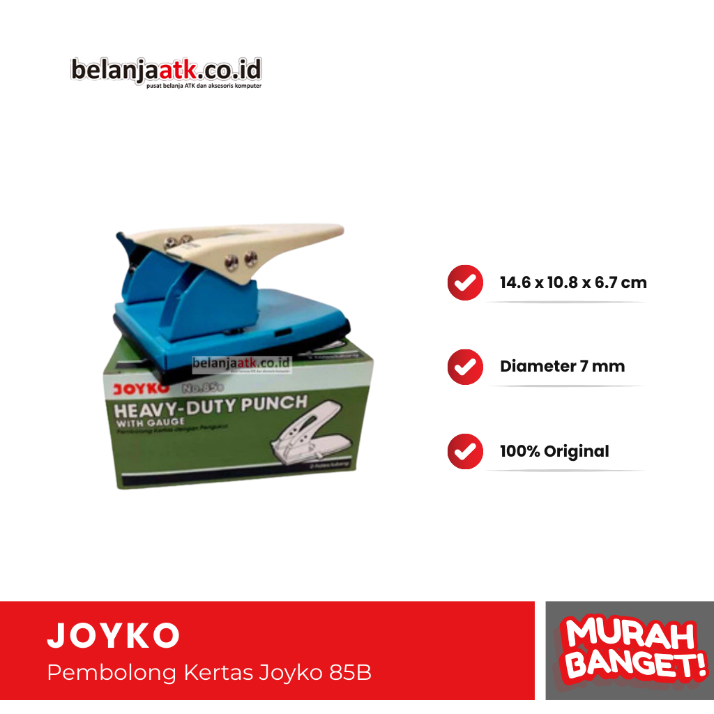 

Pembolong Kertas Joyko 85B / Perforator