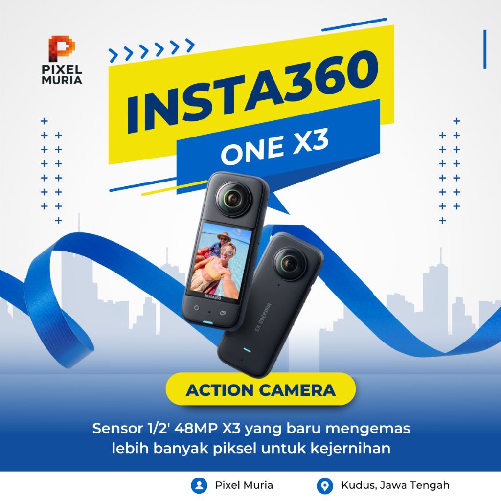 Insta360 ONE X3 Action Camera Insta 360 ONE X3