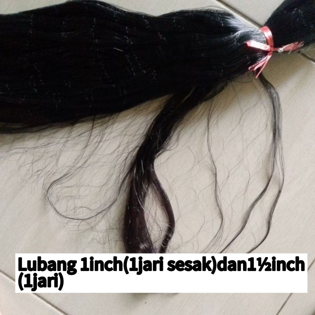 JARING PENGHALAU BURUNG PIPIT WARNA HITAM MURAH .LUBANG 1 JARI BENANG 012 .1 inchi .100md/100yds .PA