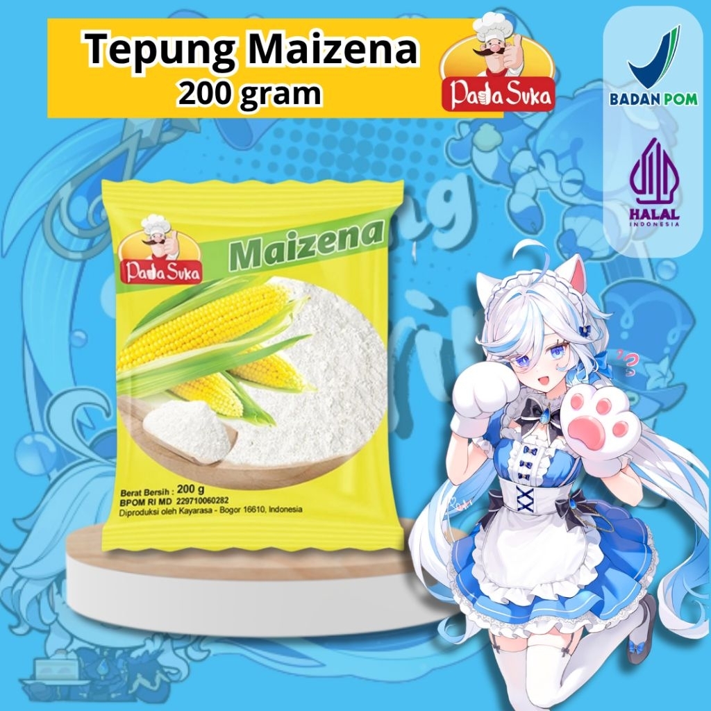 

Padasuka Tepung Maizena 200gr | Satuan / Pack