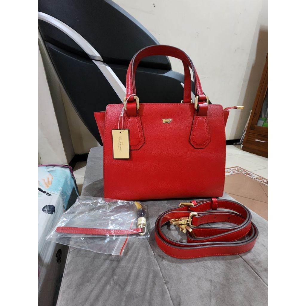 tas braun buffel ophelia (red)