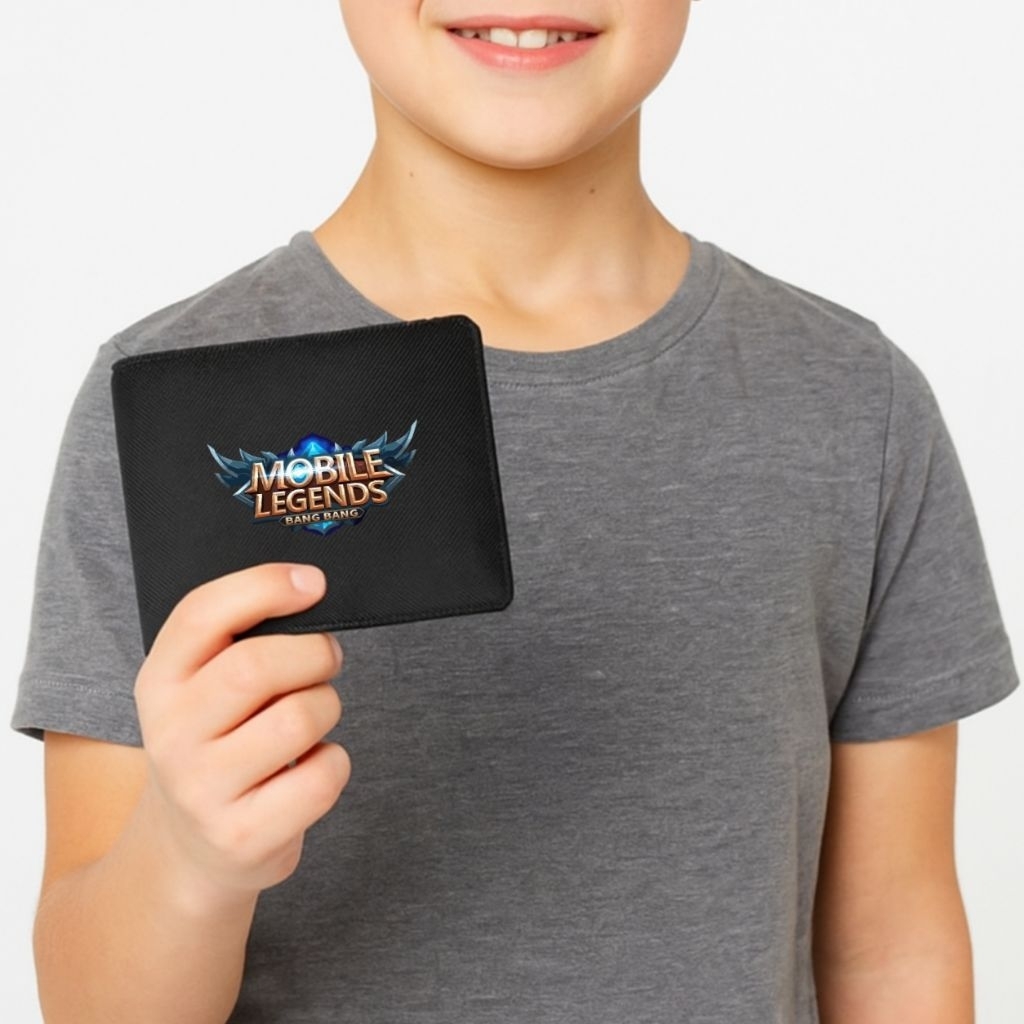 Brotherbag - Dompet Anak Laki Laki Kanvas Karakter Free Fire ML Frost Diamond
