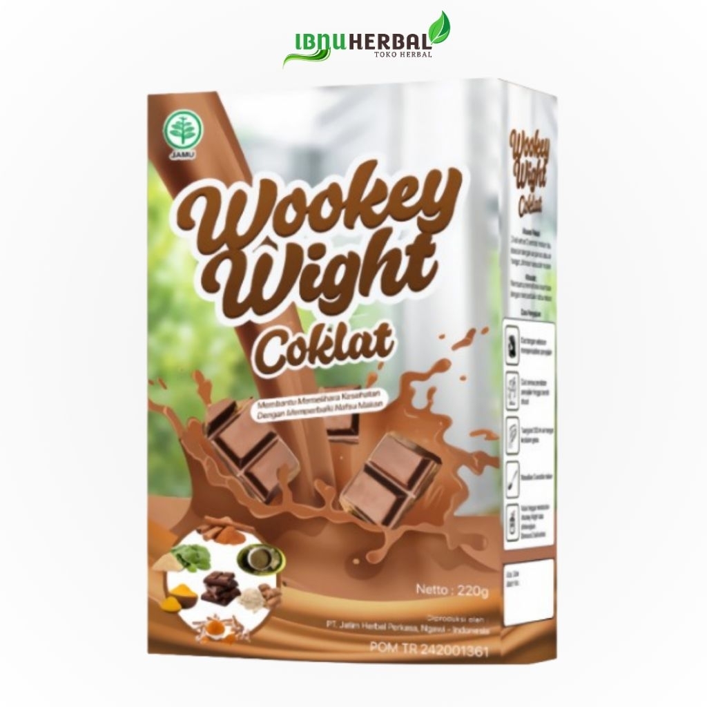 

Susu Penambah Berat Badan Herbal – Wookey Wight Coklat 220gr