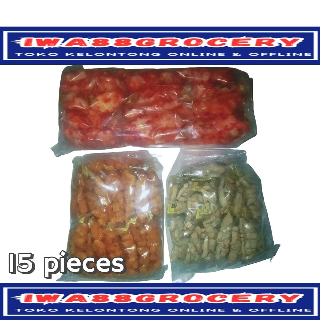 

jajanan basrengmakronikrupuk kering isi 15pcs