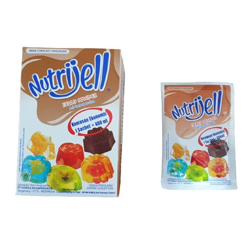 

Nutrijel Jelly Powder Coklat 20 gram