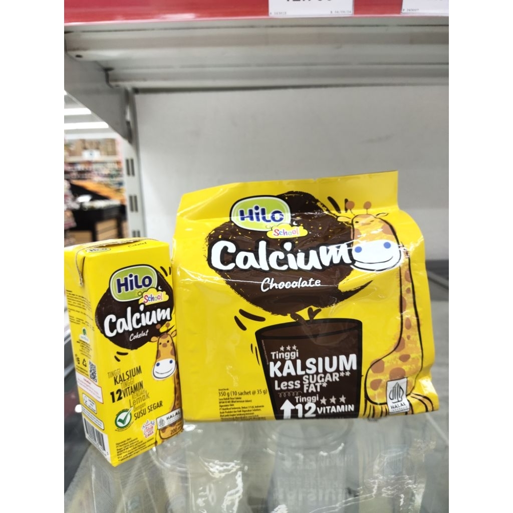 

Hilo School Coklat Bag 10x35gr Gratis Hilo School UHT coklat 200ml