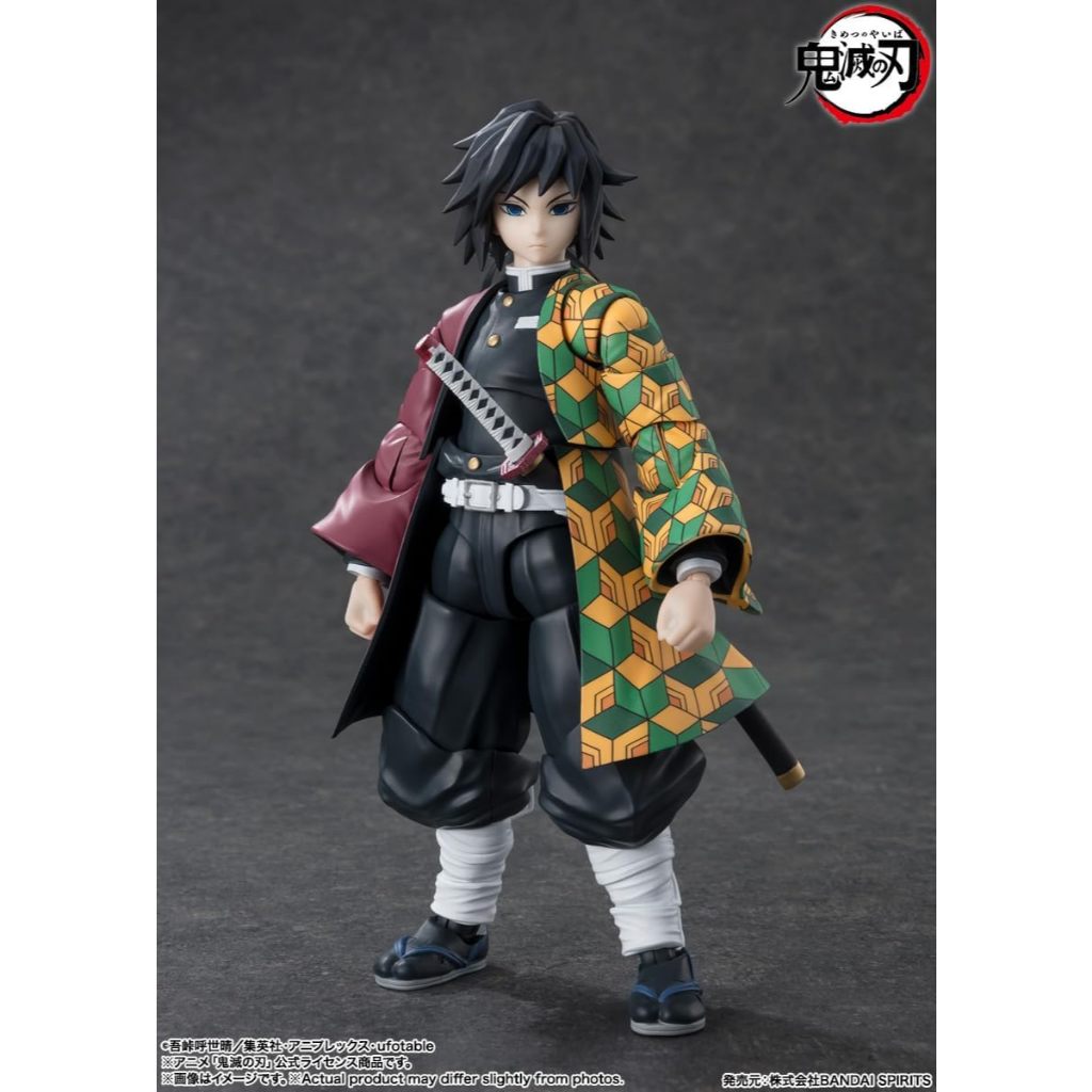 TAMASHII NATIONS - Demon Slayer: Kimetsu no Yaiba - Giyu Tomioka S.H.Figuarts Action Figure