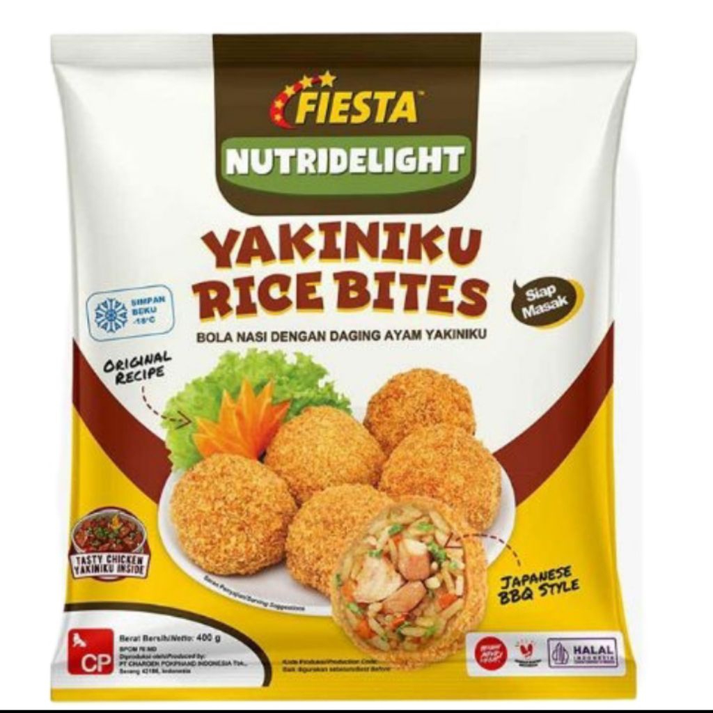 

Fiesta Yakiniku Rice Bites 400 g