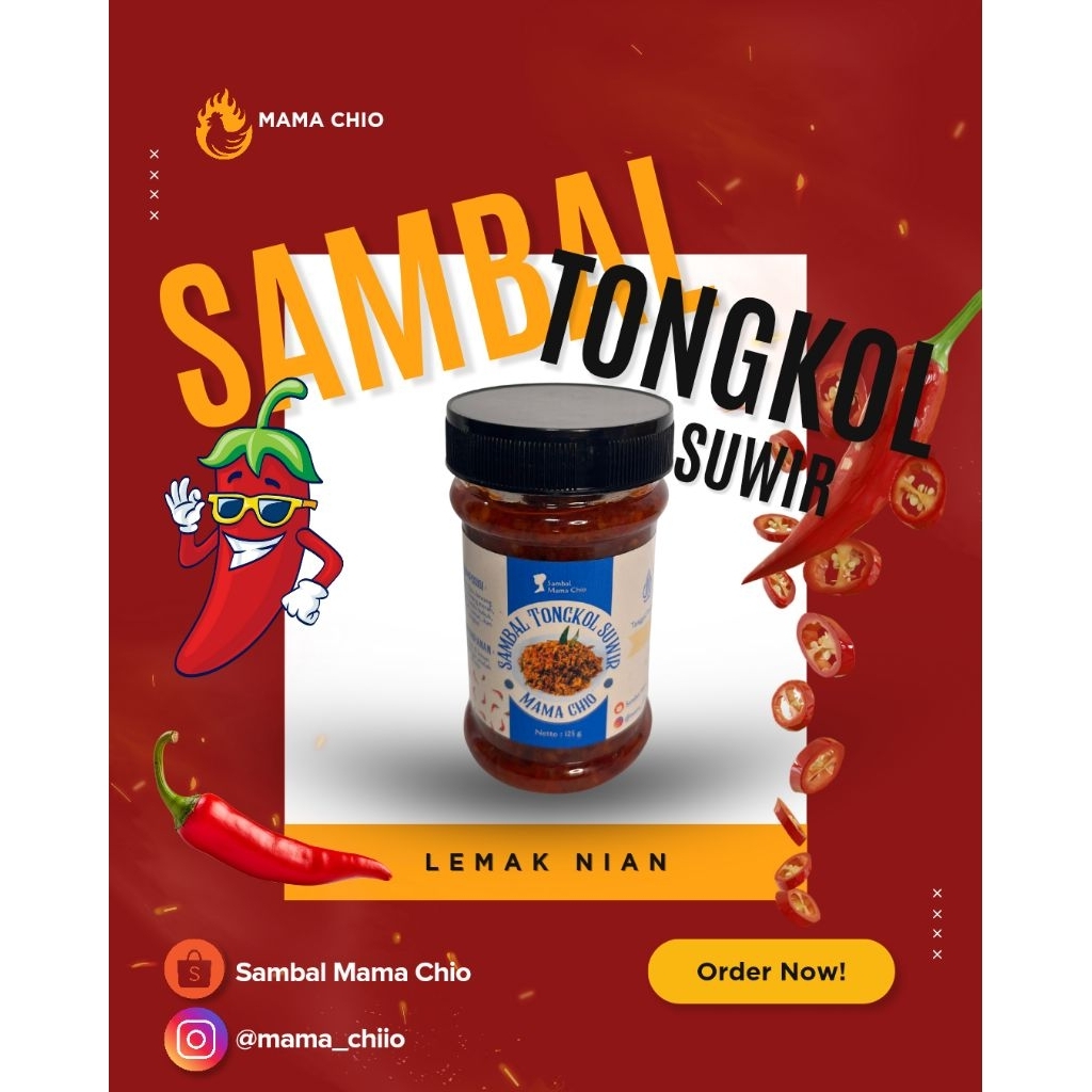 

Sambal Tongkol Suwir Mama Chio