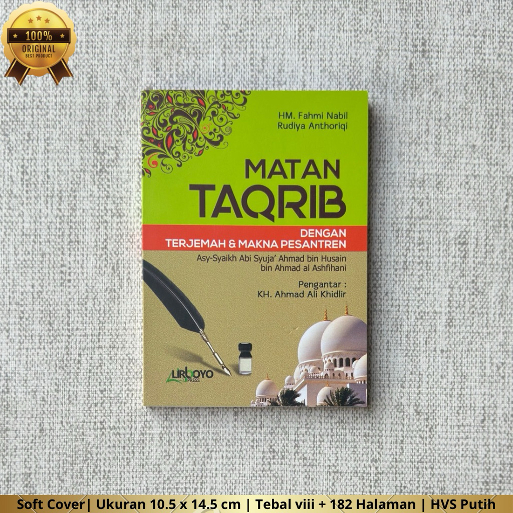 Terjemah Matan Taqrib 3 Bahasa Matan Taqrib Saku Kitab Taqrib