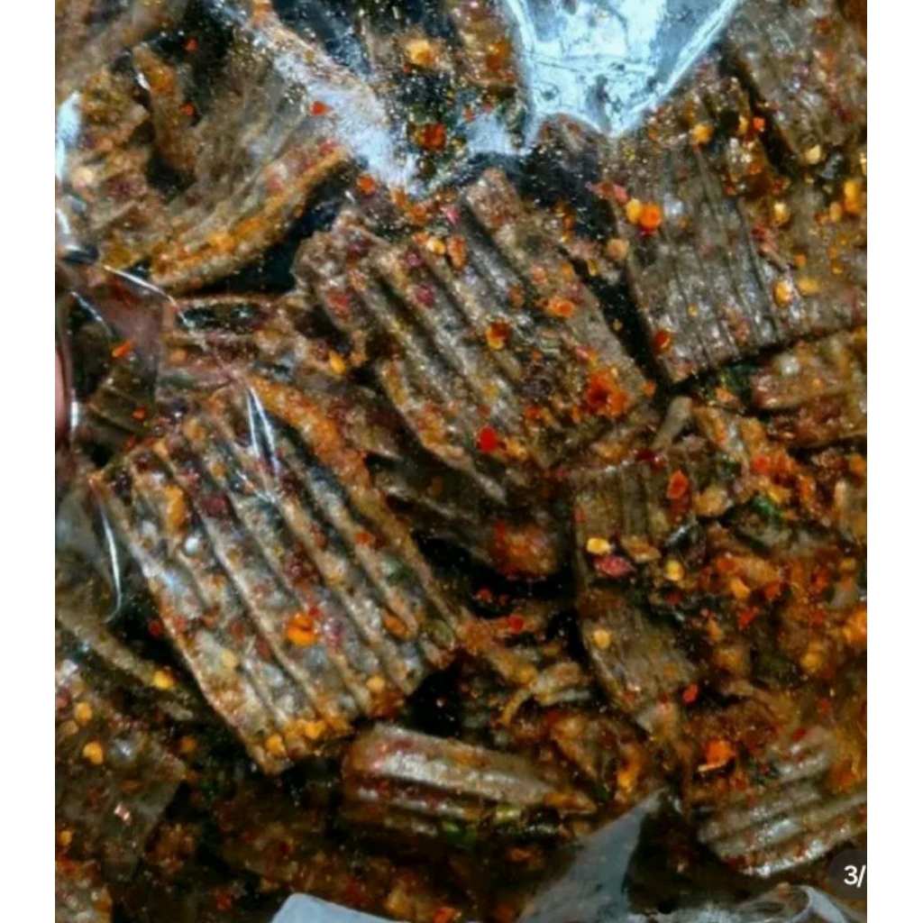 

seblak krupuk asbes seblak krupuk jengkol kotak pedas asin bumbu melimpah 250gr