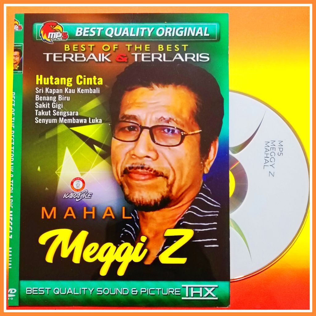 Kaset MP5 Video 70 Lagu Dangdut Meggi Z Album Pilihan Lengkap