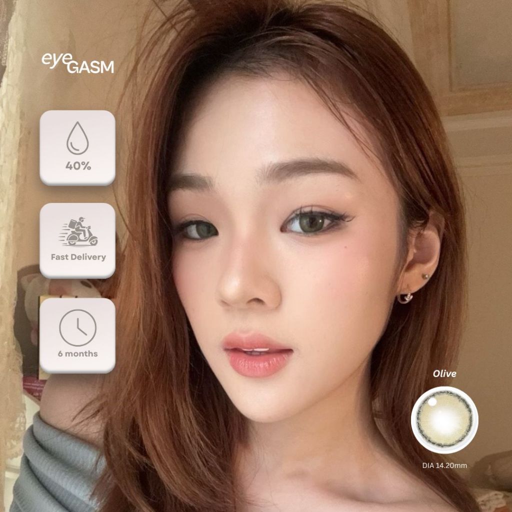 EYEGASM Softlens [1 PC/sebelah] Idol Roze: Olive Jisseo