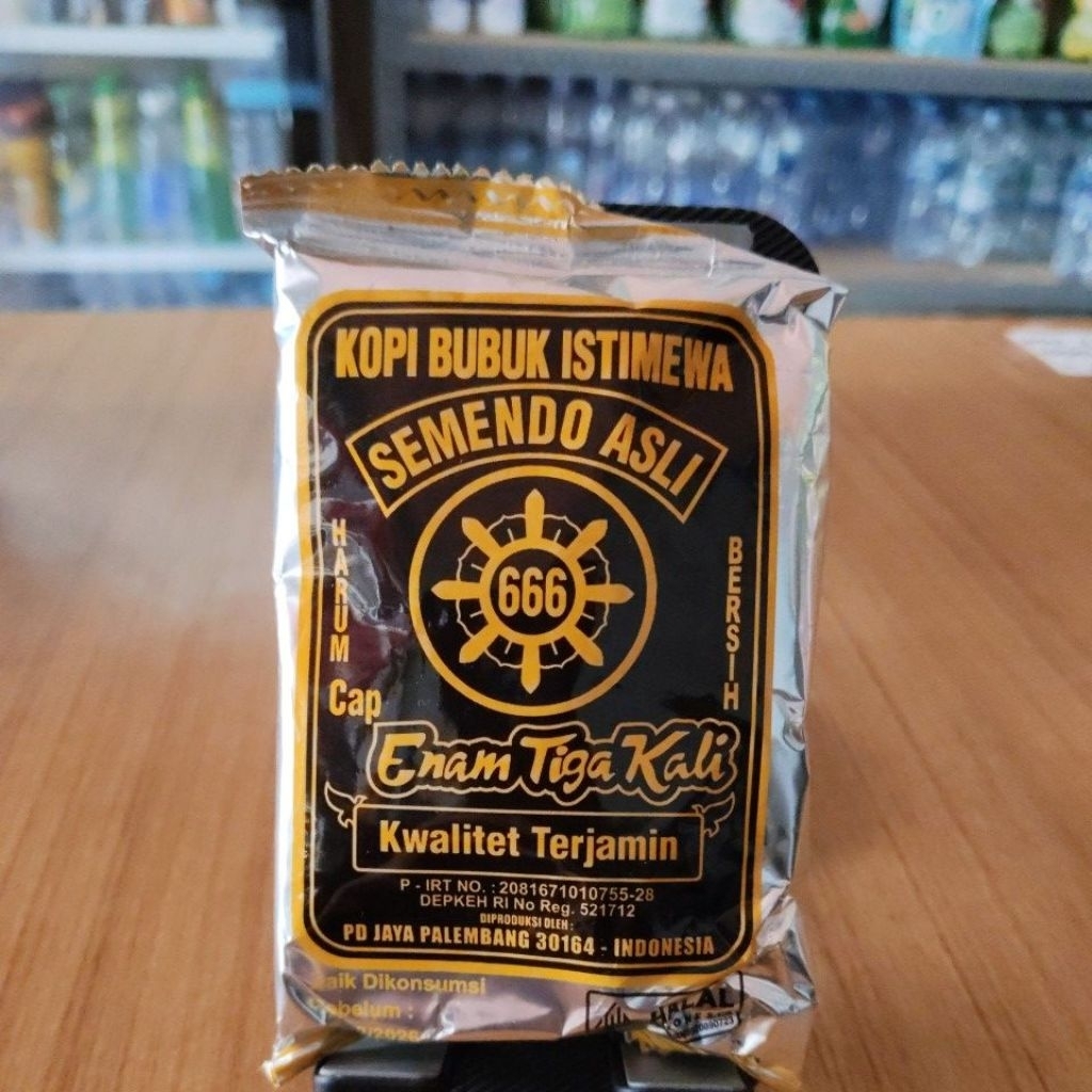 

Kopi semendo 666 35gr