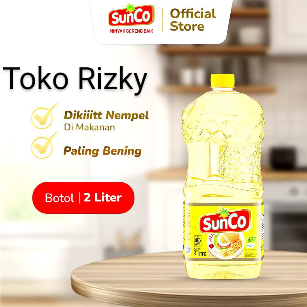 

Minyak Goreng Sunco 2 liter botol. Minyak goreng Sunco 1 liter ready. Termurah Sunco 2L X 1PCS - Minyak Goreng Berkualitas