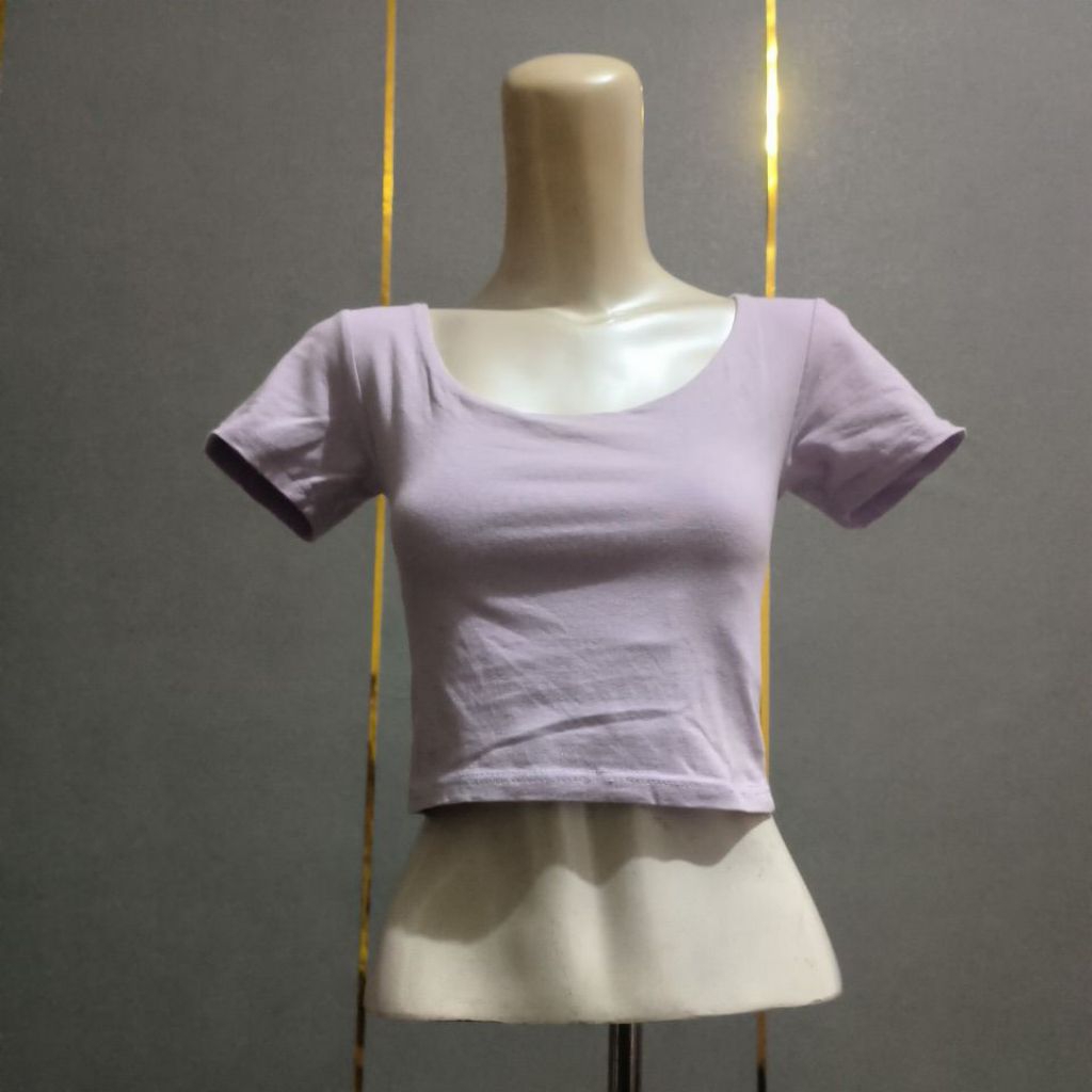 Preloved Kaos Crop Ozbridge Size S