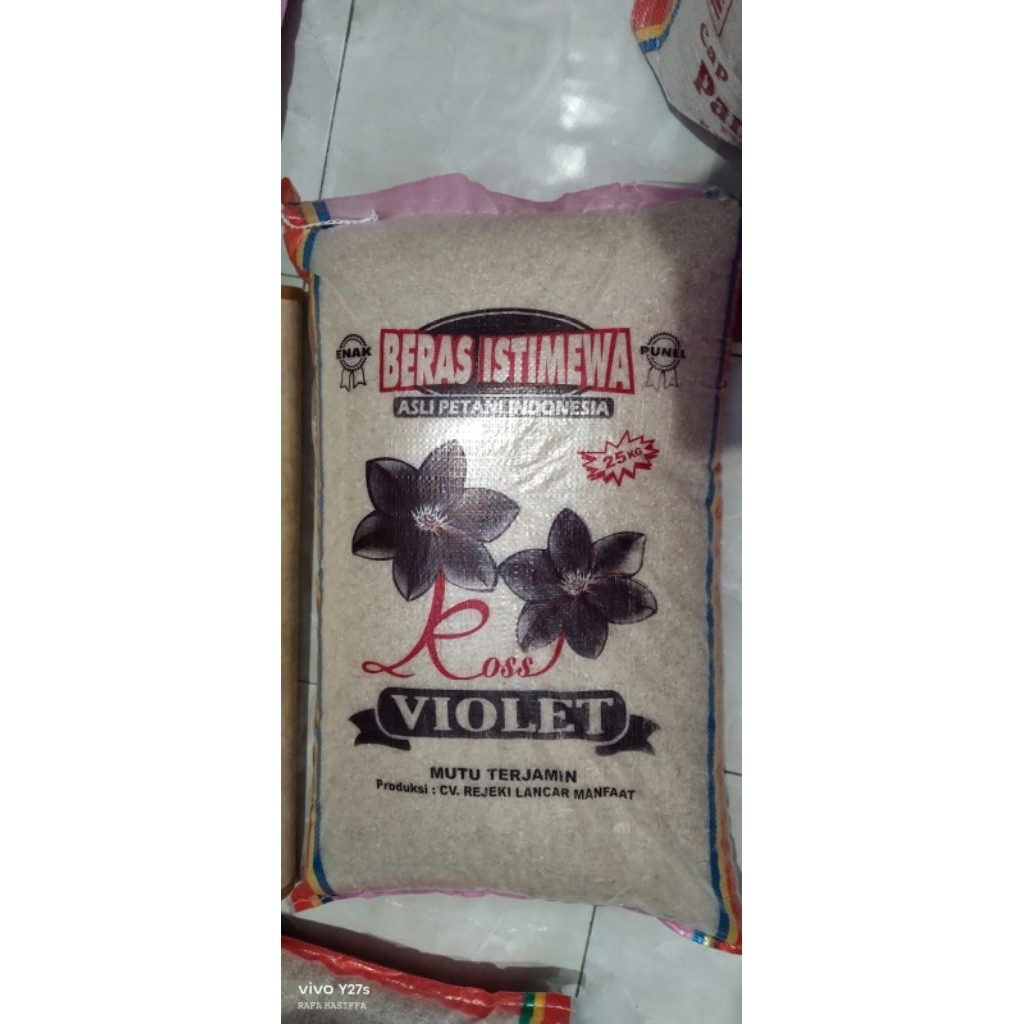 

Beras 25kg violet