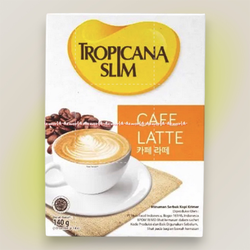 

Tropicana Slim Cafe Latte 140gr Kopi dengan Gula Rendah Kalori dan Krimer Coffee Low Sugar TropicanaSlim