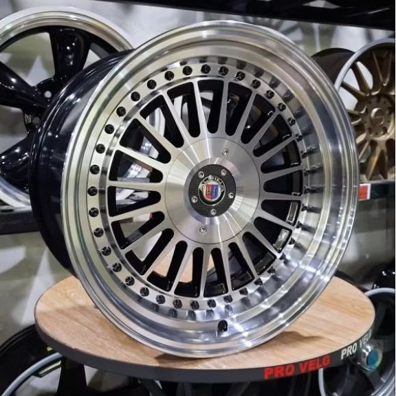 Velg Mobil Ring 16 Celong/Belang PCD 5×100/114.3 Rep. Alpina Racing Wheel Brave XJ258