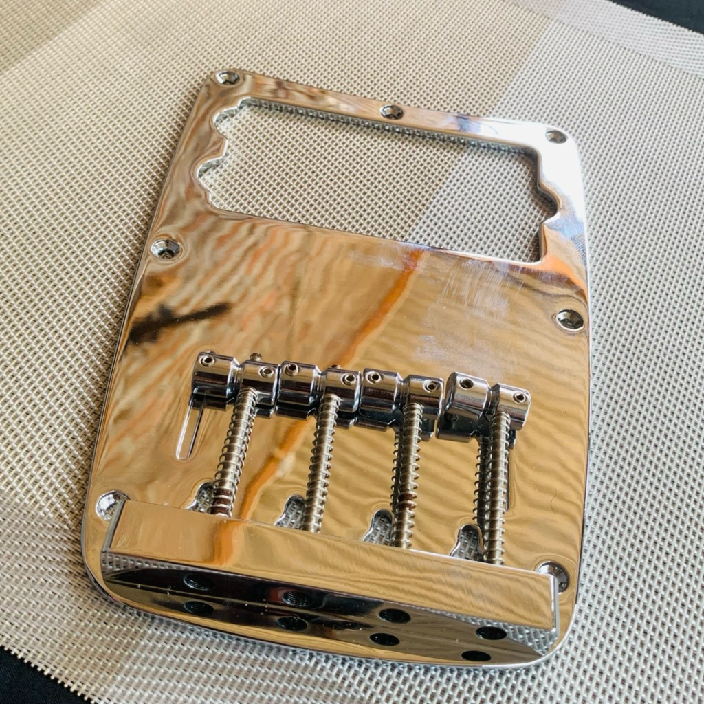 bridge bass ibanez ATK 4string original warna chrome-bridge bass 4string