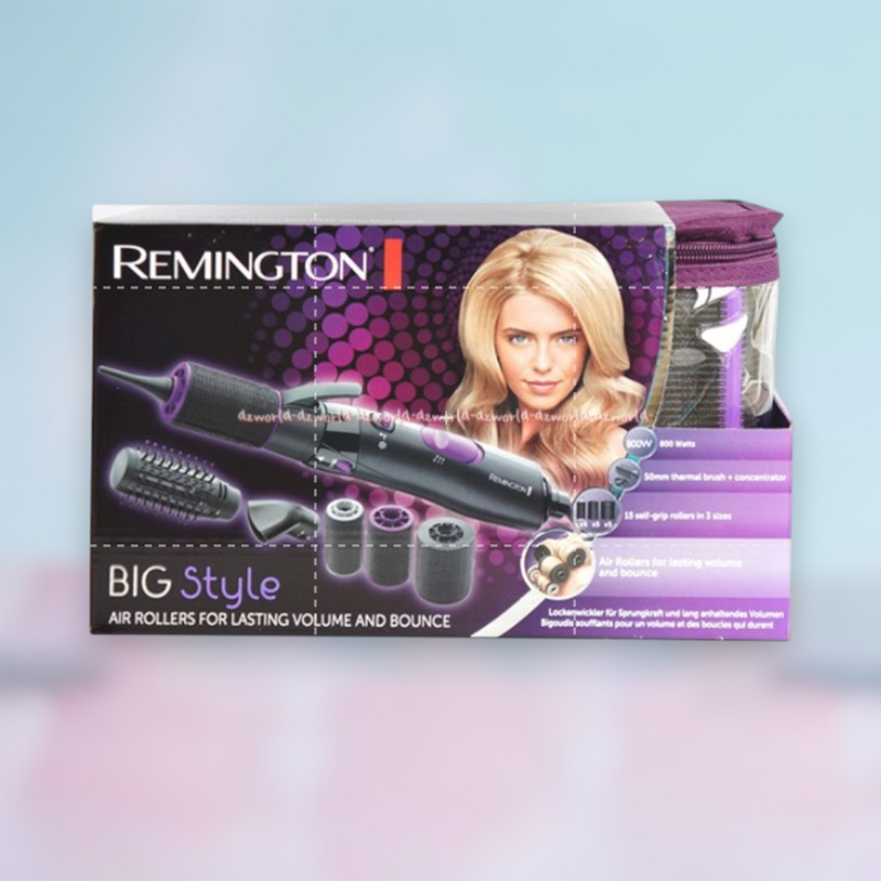Remington Big Style Air Rollers Catokan Untuk Membuat Rambut Bervolume Original