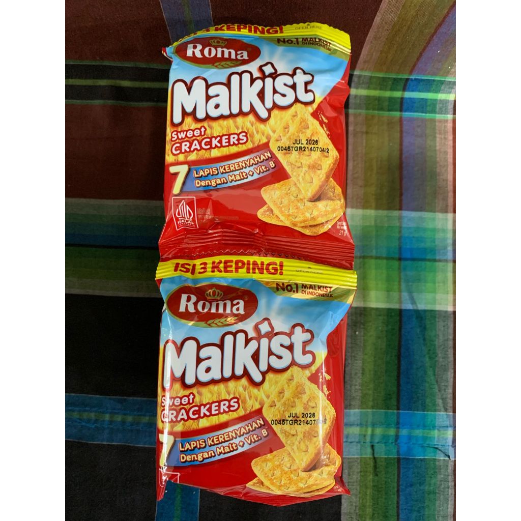 

Roma Malkist renceng isi 10pcs