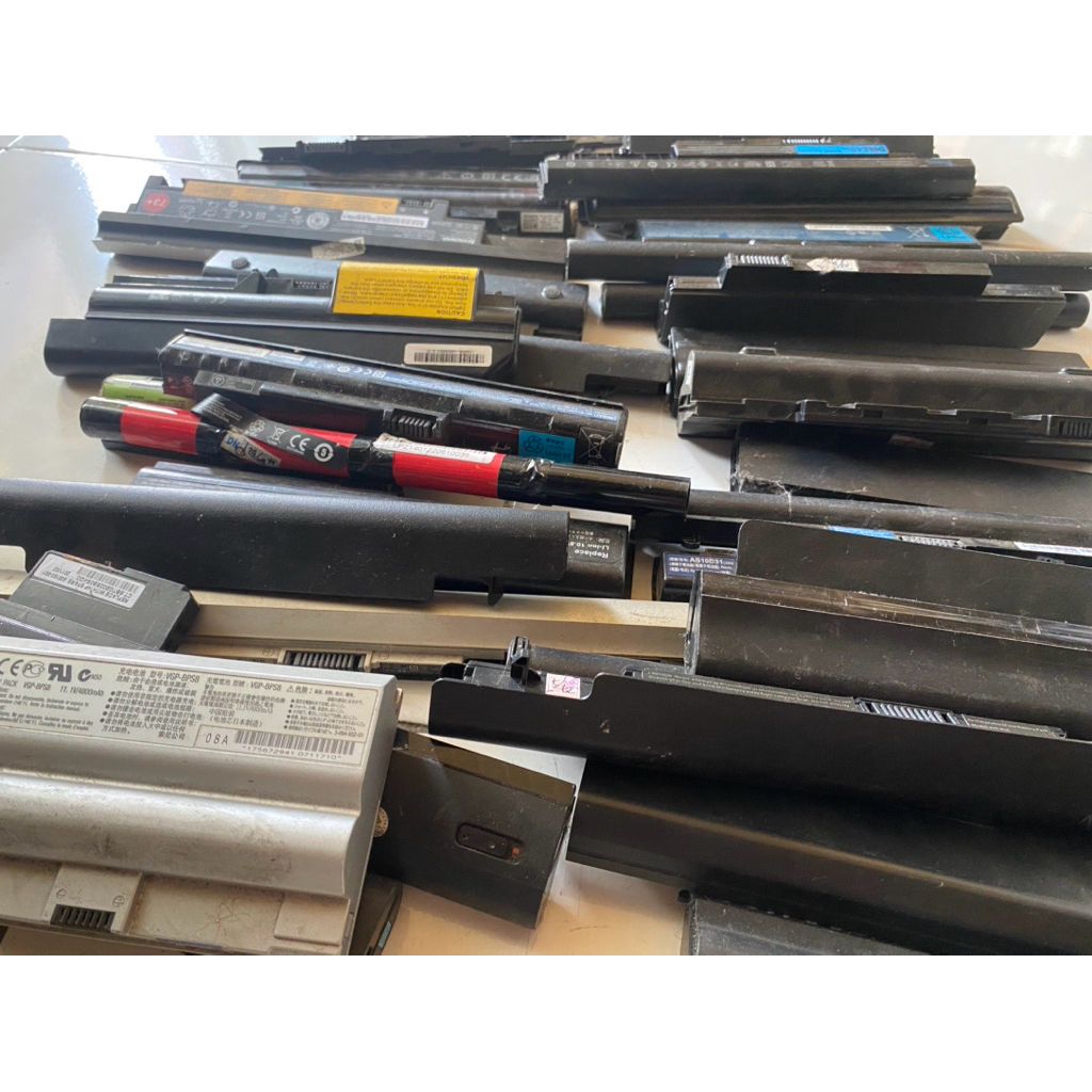 Batre bekas laptop original termurah