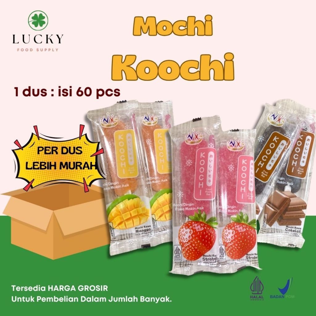 

Mochi Koochi Grosir Per Dus Isi 60 Pcs