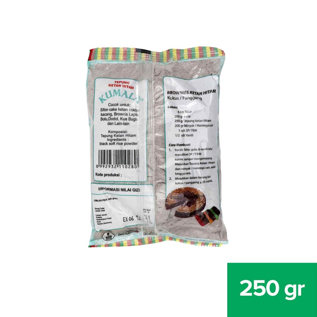 

KUMALA TEPUNG KETAN HITAM 250 GR