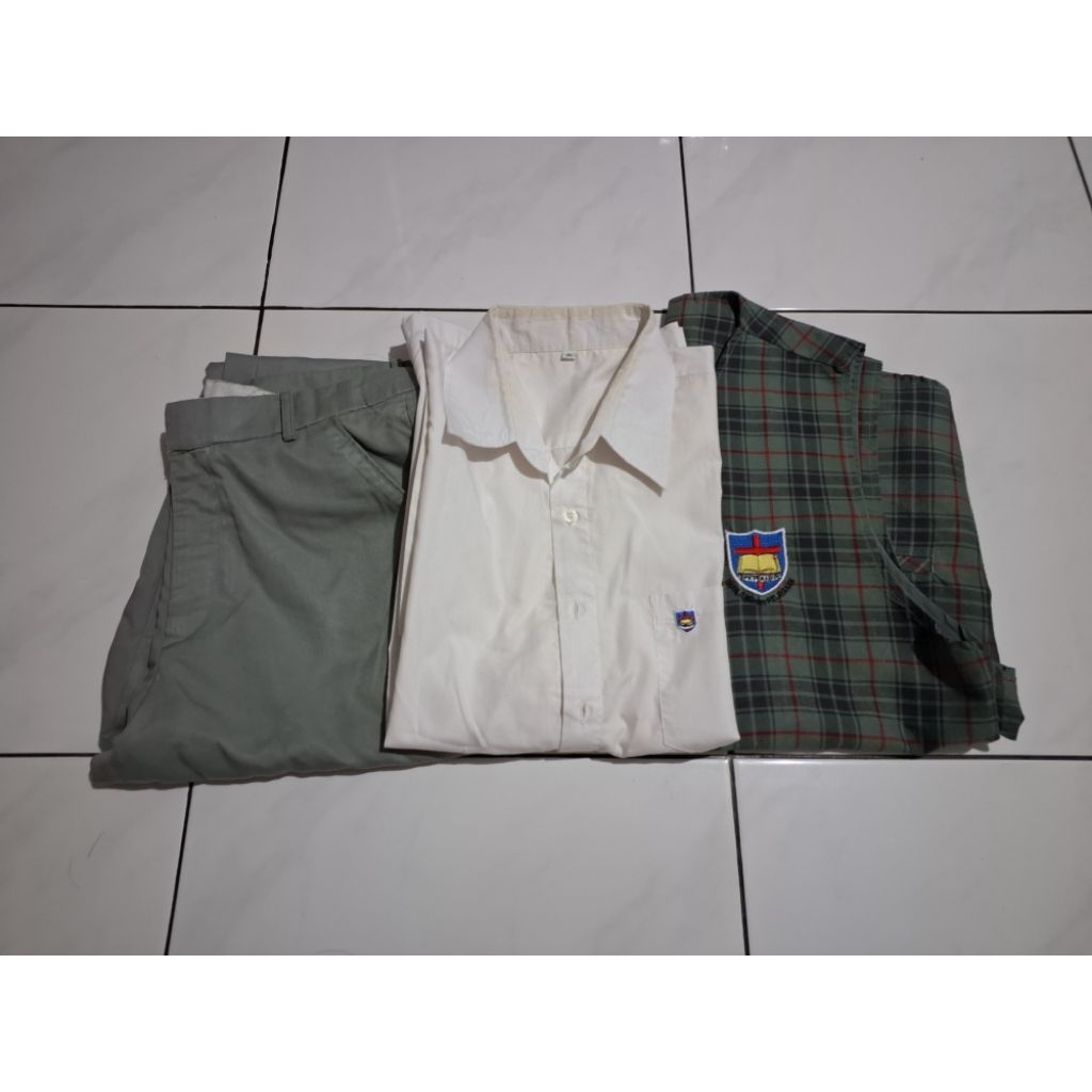 seragam penabur sma pria