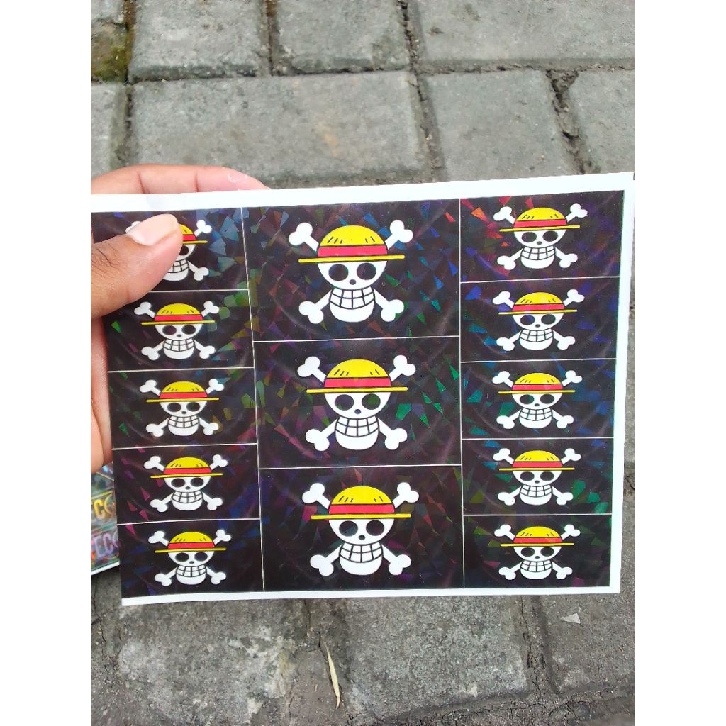 

Stiker One Piece Ukuran Kecil