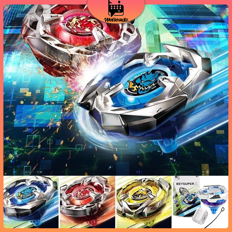 Mainan Anak Gangsing Beyblade Murah Gasing Beyblade Strom Gyro + Launcher