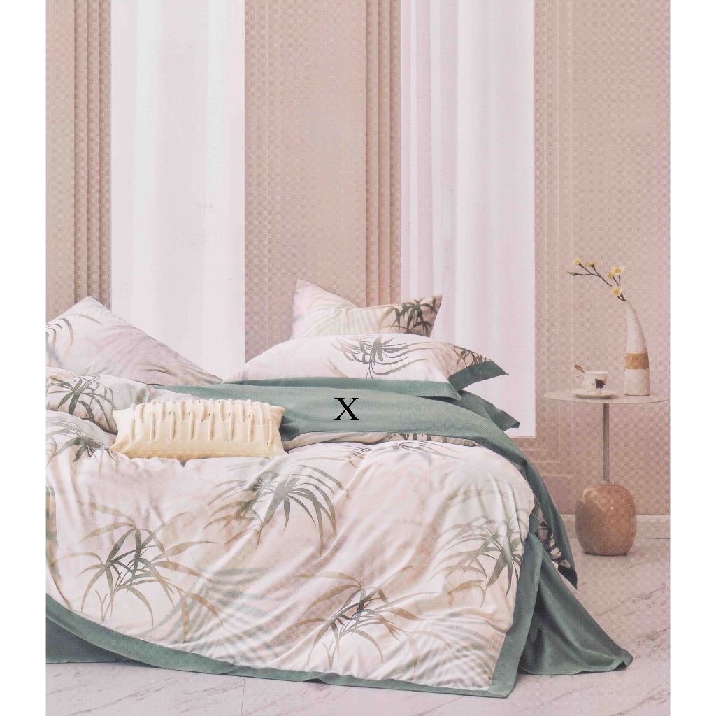 Bedcover set satin/Katun jepang Espina - Roemah Sprei